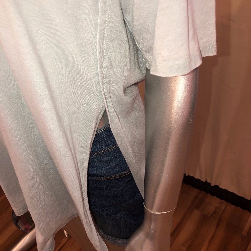 NWT Freeloader sleeveless side slit top